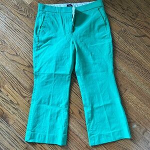 J. Crew Bright Green Trousers